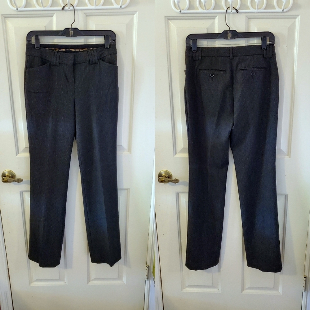 Express Editor Pinstripe Dress Pant - 0R